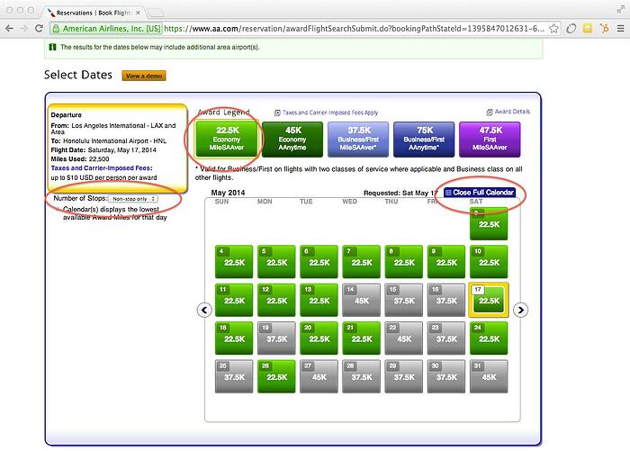 British Airways Award Booking 2 