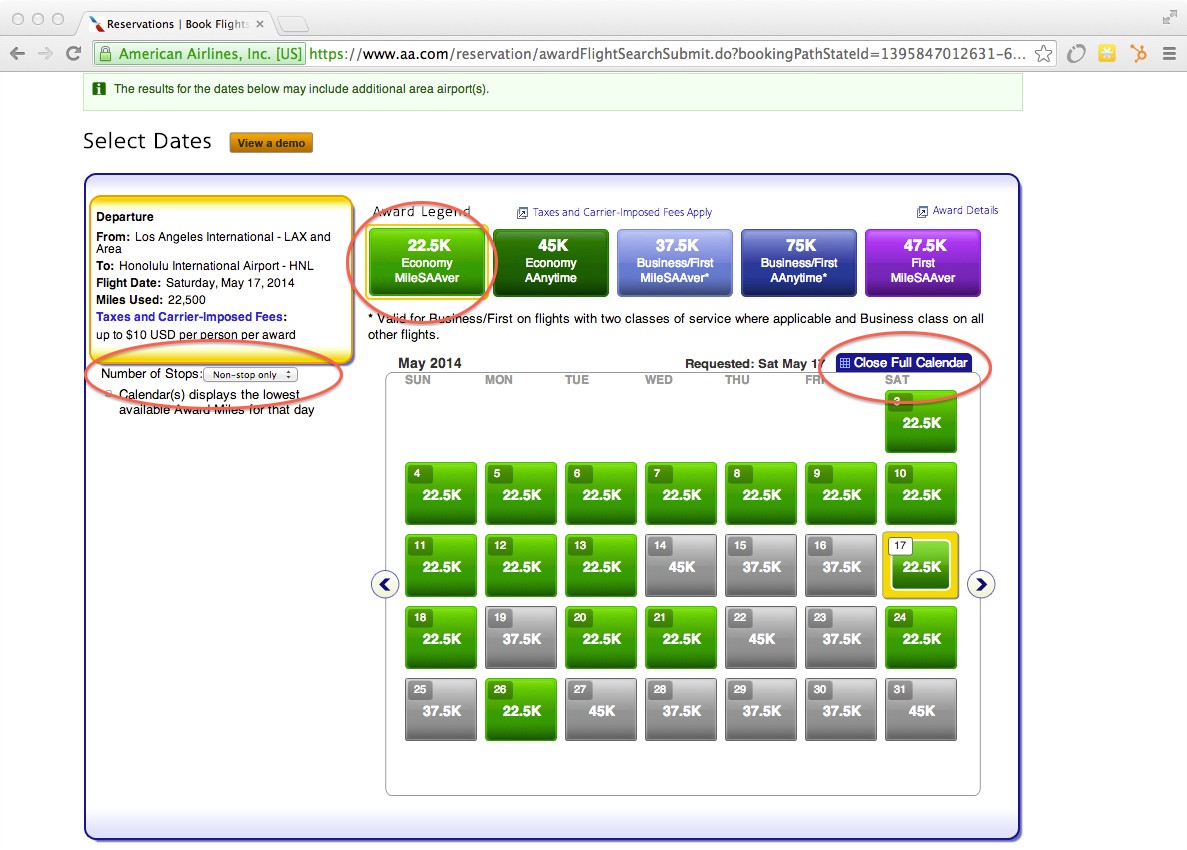 British Airways Award Booking 2 