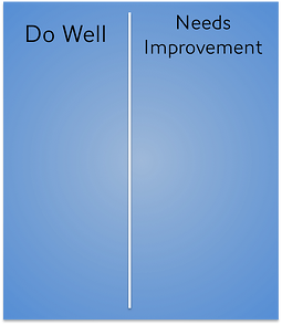 do well needs improvement